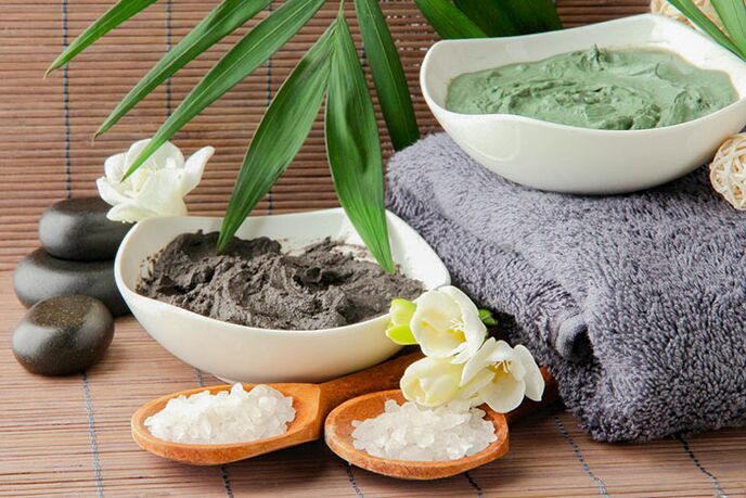 Clay and salt - folk cures for back pain
