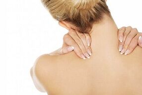 Signs and symptoms of osteochondrosis of the cervix