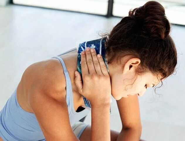 Compress your neck for osteochondrosis purposes