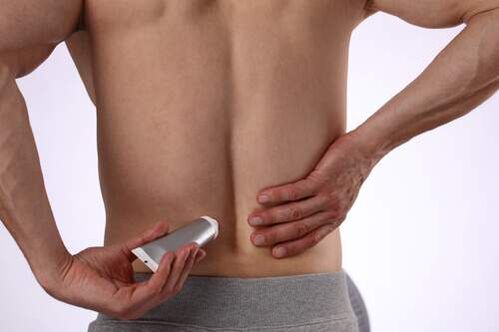 Ointments and gels help to get rid of back pain