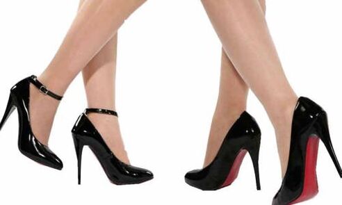 The cause of cervical osteochondrosis in women may be addiction to high-heeled shoes